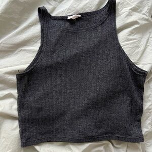 Women's Black Sleeveless Top